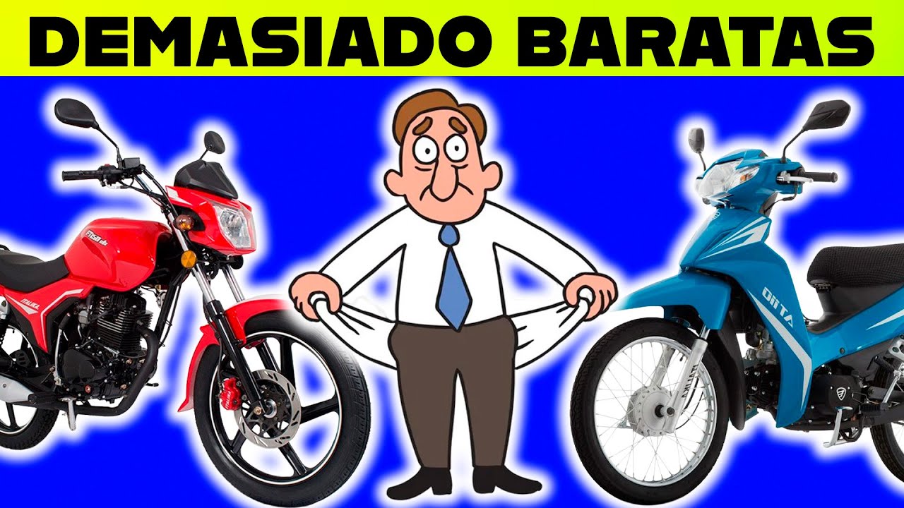 Motos PARA GENTE POBRE y que FUNCIONAN BIEN