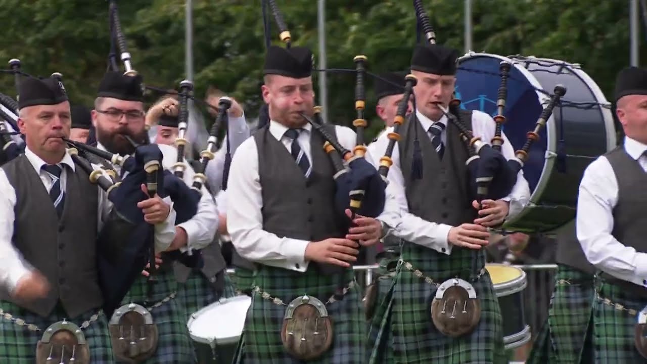 Inveraray & District Pipe Band — MSR Performance — World Pipe Band Championships 2023