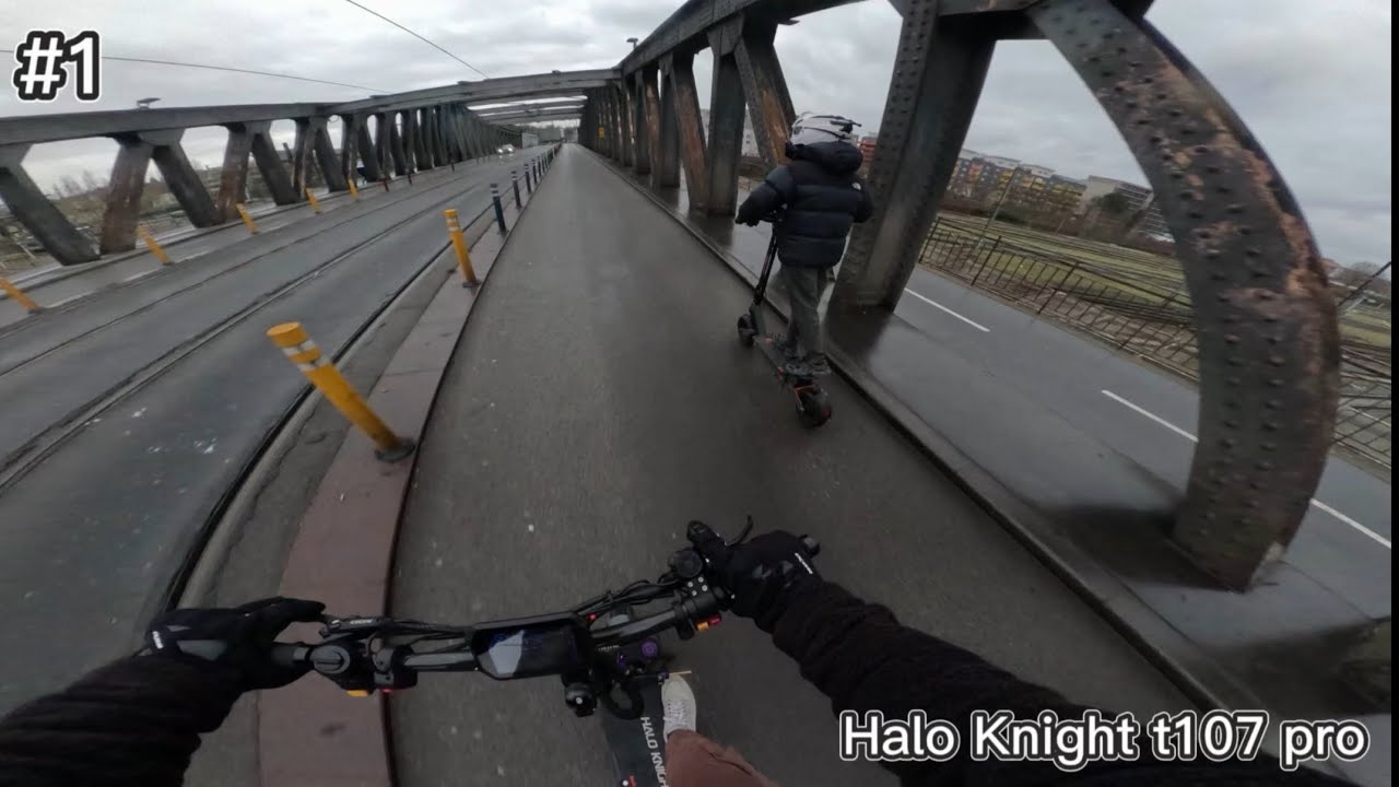 Halo Knight T107 Pro Nouvelle Version : Ride & Test [4K/60FPS] #1