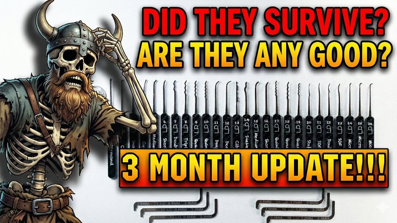 Выжил или сломался? Набор отмычек Lockpick Pros: честный обзор за 3 месяца!