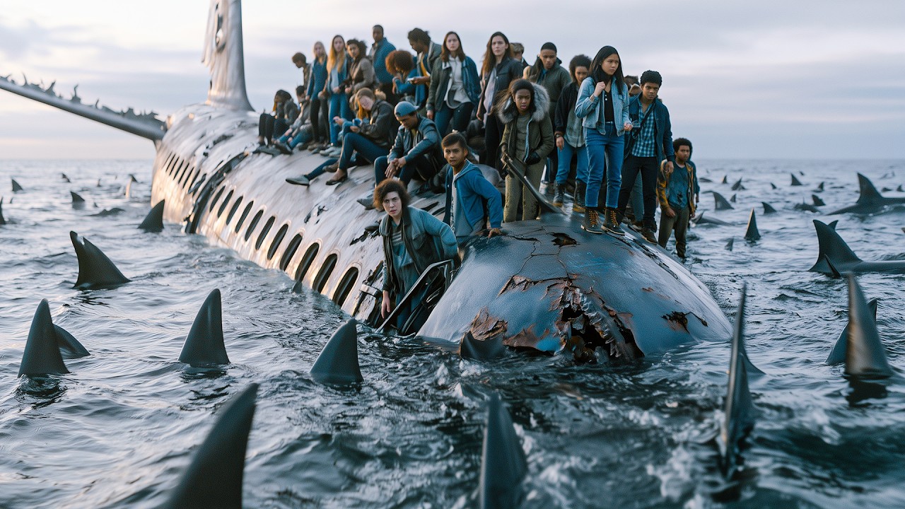 They Survived the Crash Only for Sharks to Trap Them on a Sinking Plane