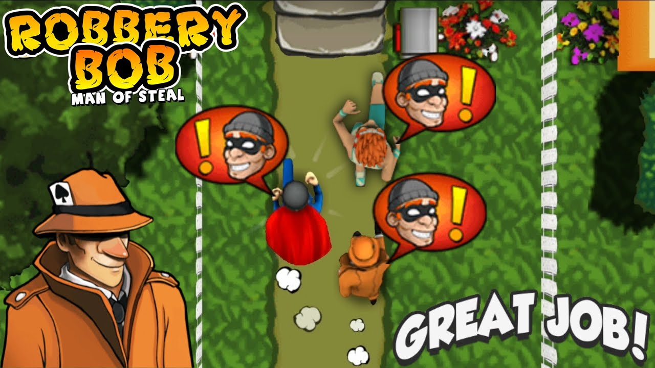 Robbery Bob - Super Bob vs Long Runner Bob Troll All Police Funny Video #1