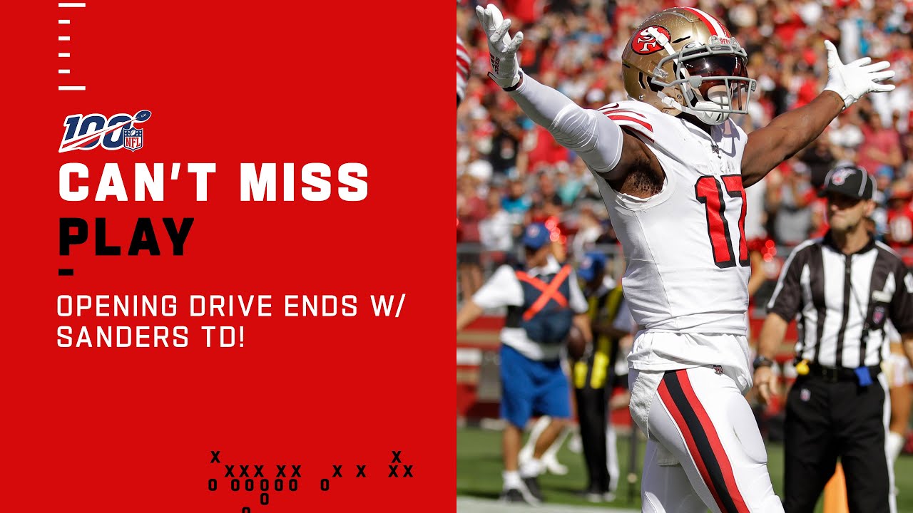 Opening Drive Ends w/ Sanders First TD as a 49er