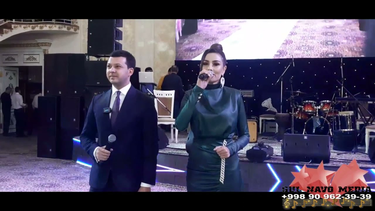 Yulduz Usmonova, Farrux Zokirov va Bunyodbek Saidov bitta to'yda xizmatda...