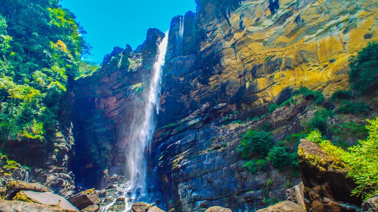 Laxapana Falls sri lanka | lakshapana waterfall