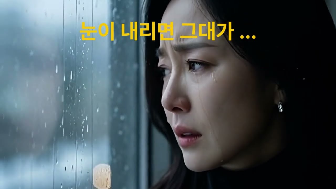 눈이 내리면 그대, 감성 발라드,트로트, 인생노래 ,사랑노래