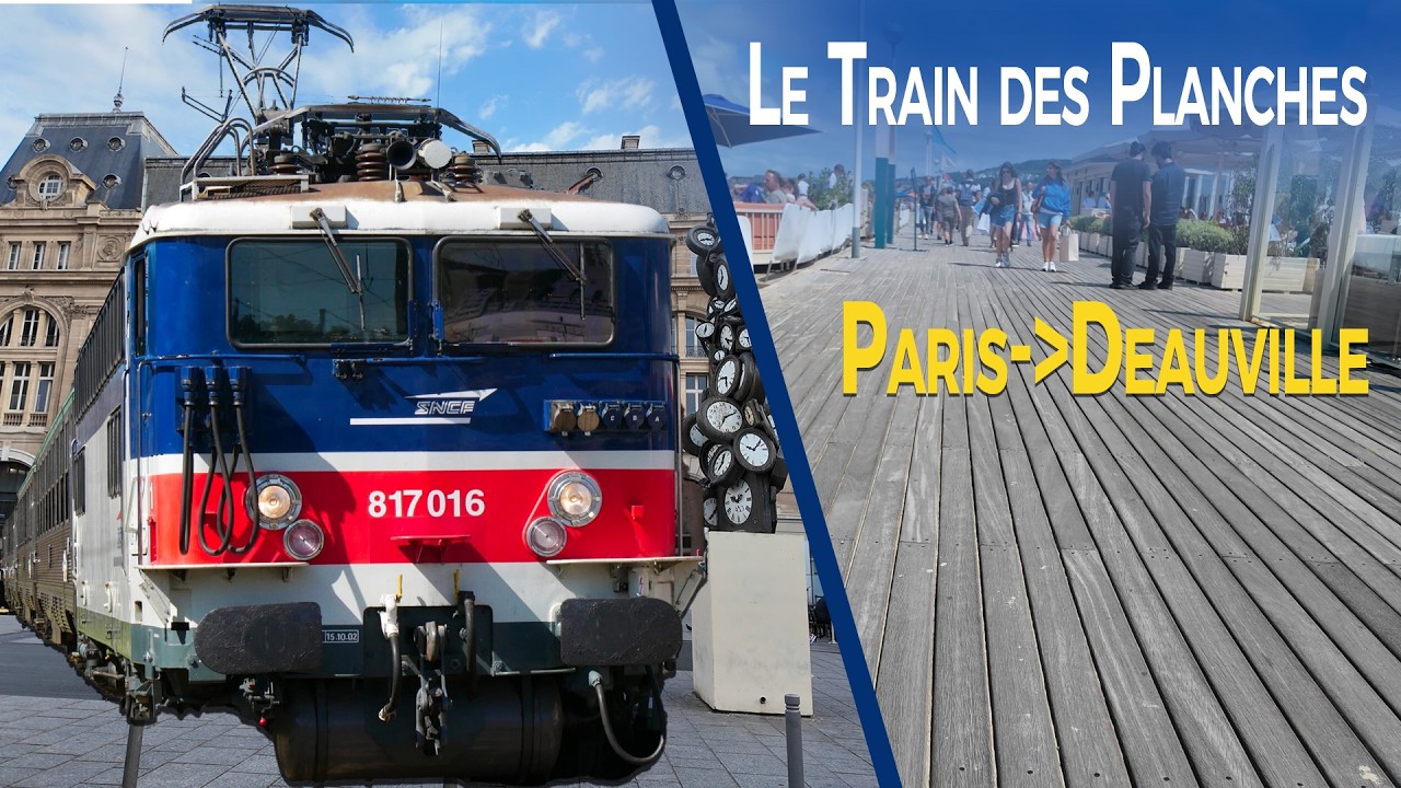En train sp&eacute;cial vers Deauville