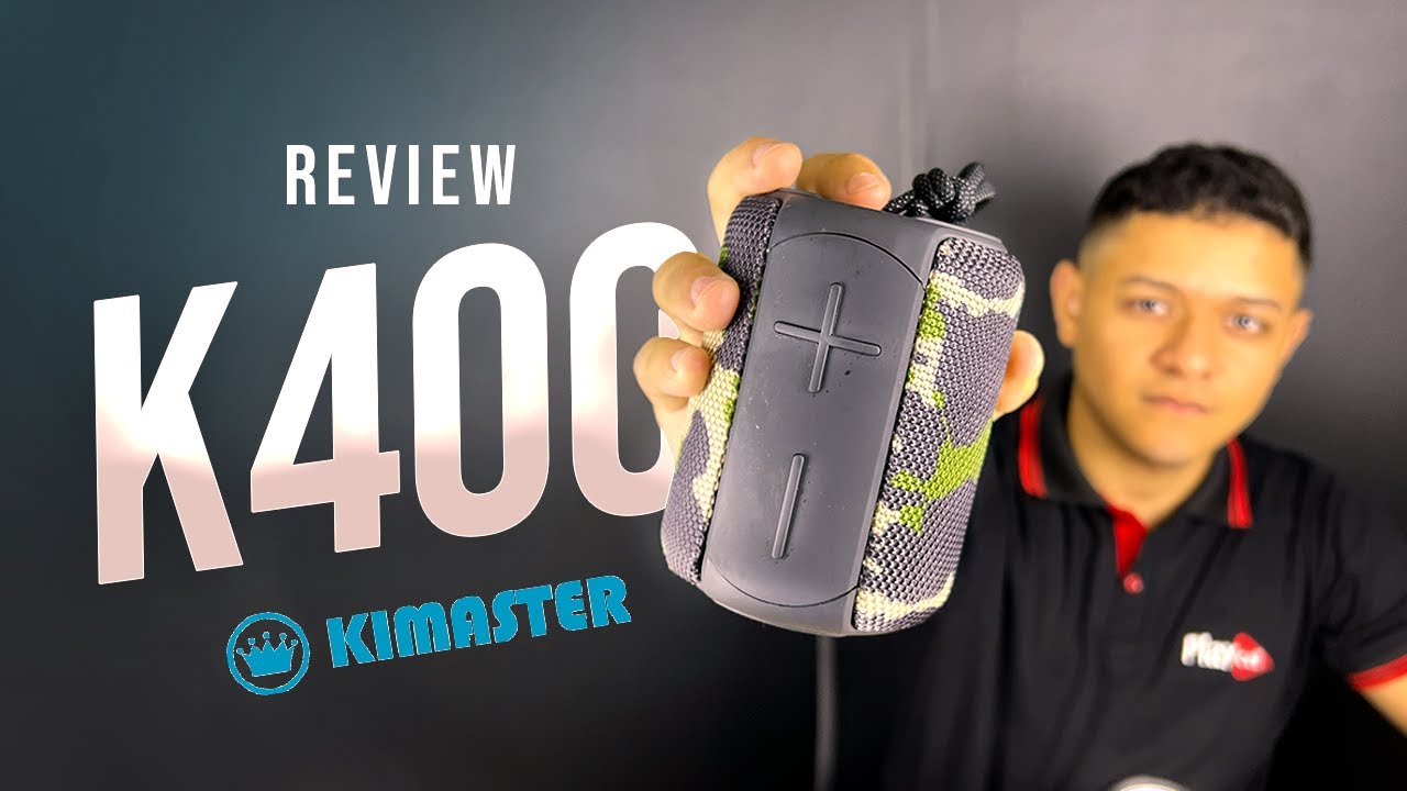 Testei a caixinha de som K400 da kimaster. Vale a pena comprar?
