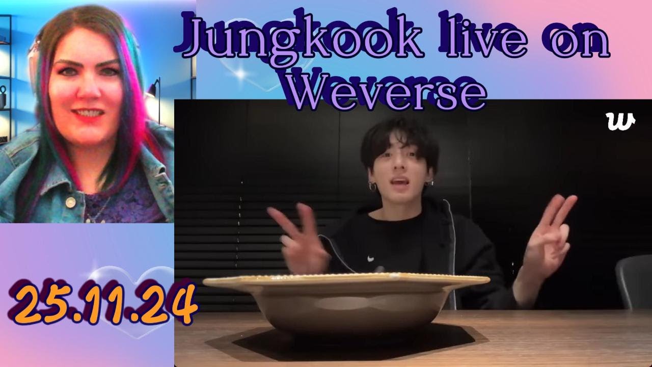 Jungkook Cooking Full Livestream 25.11.24