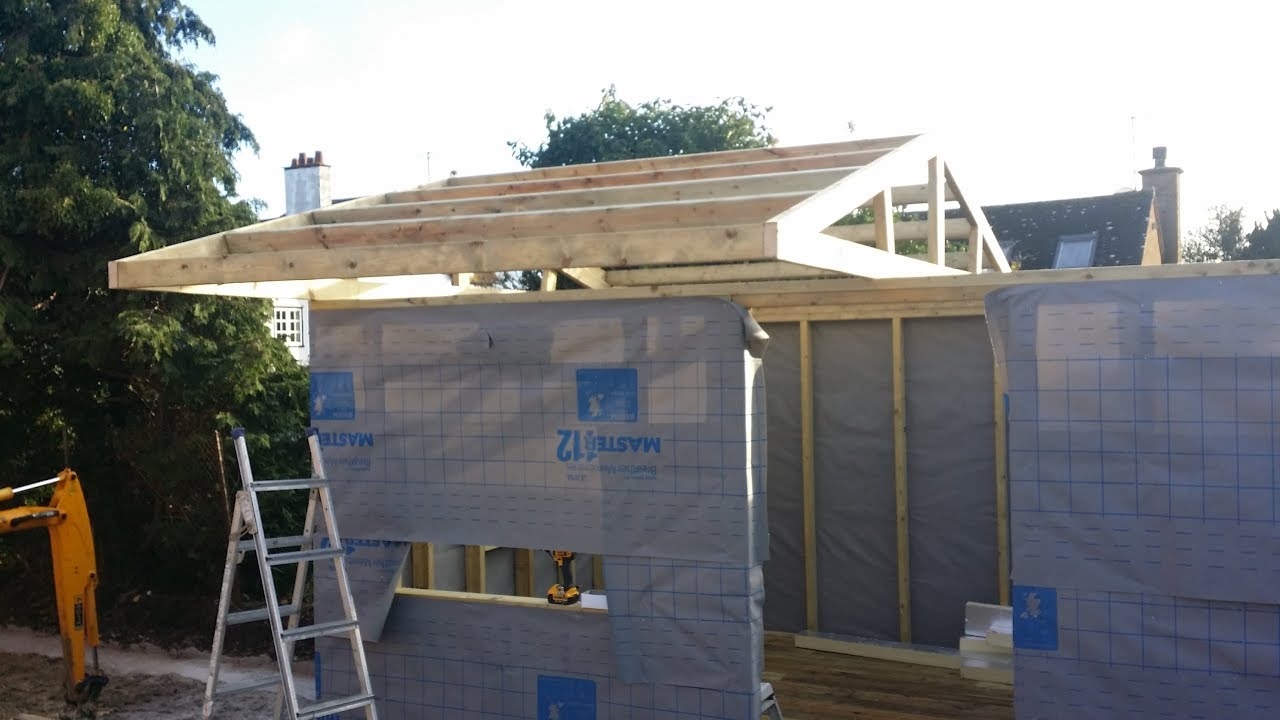 Garden office. She shed. Day 2 and 3.