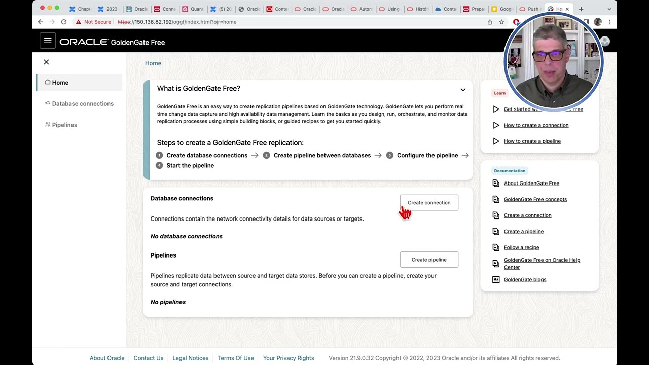 Deploy GoldenGate Free on OCI Container Instance