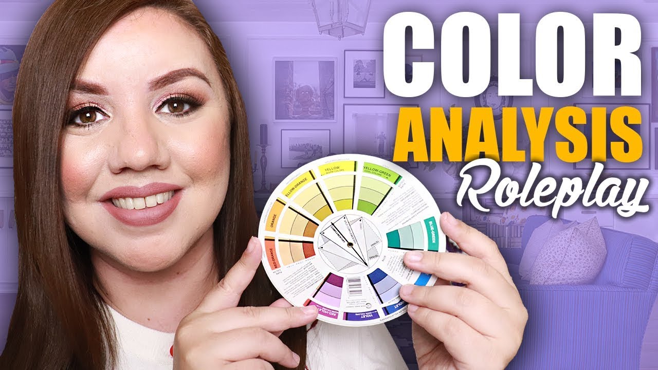 ASMR Face Color Analysis Roleplay / ASMR Jonie