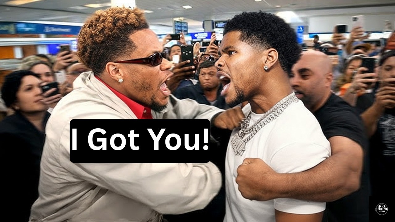 Devin Haney vs. Shakur Stevenson Face-Off at Airport Sparks Drama
