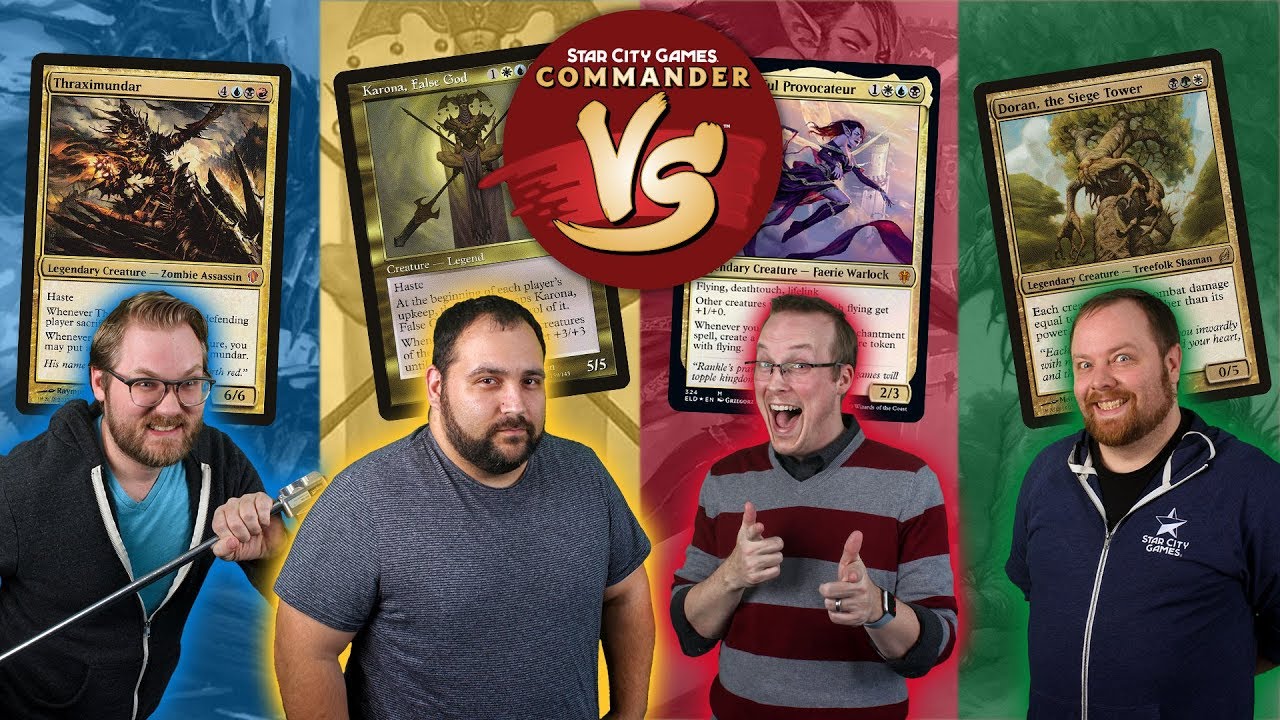 Commander VS S19E4: Thraximundar VS Karona VS Alela VS Doran | EDH