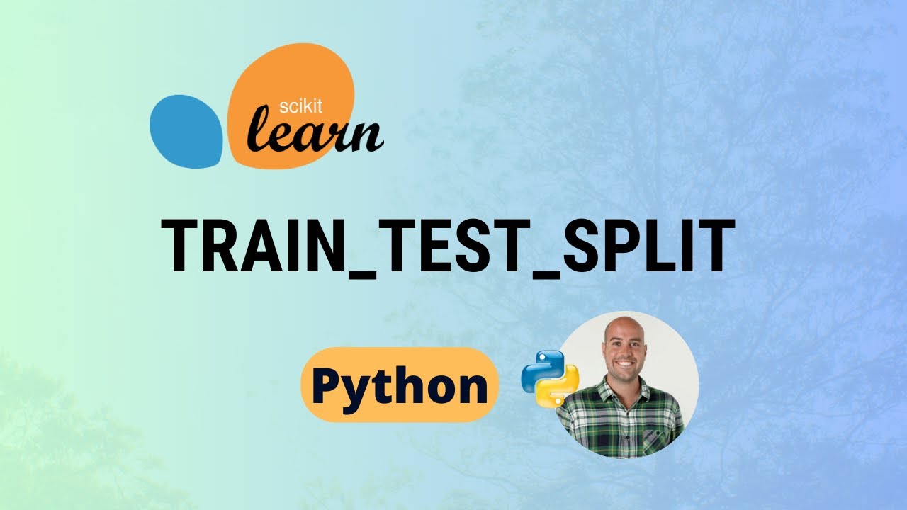 sklearn.TRAIN_TEST_SPLIT function (in Python)