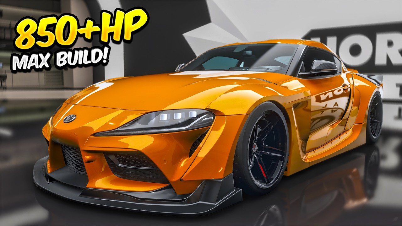 Forza Horizon 6 &mdash; Тюнинг Toyota GR Supra на 850 л.с.! (Геймплей FH6)