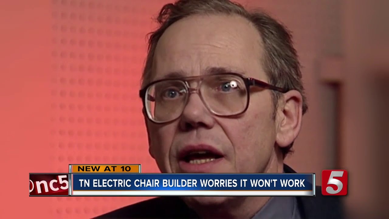 Electric chair builder worried Tennessee execution will fail