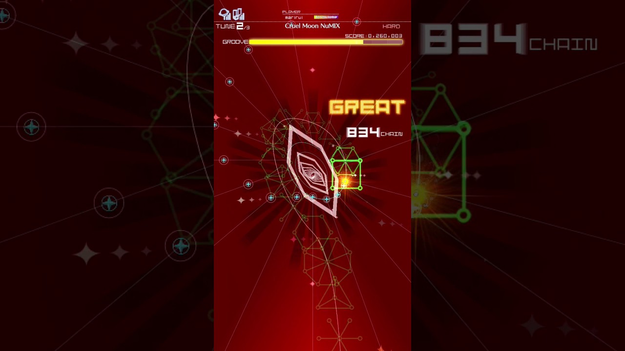 Cruel Moon NuMIX(HARD) FC PERFECT【GROOVE COASTER 3EX】
