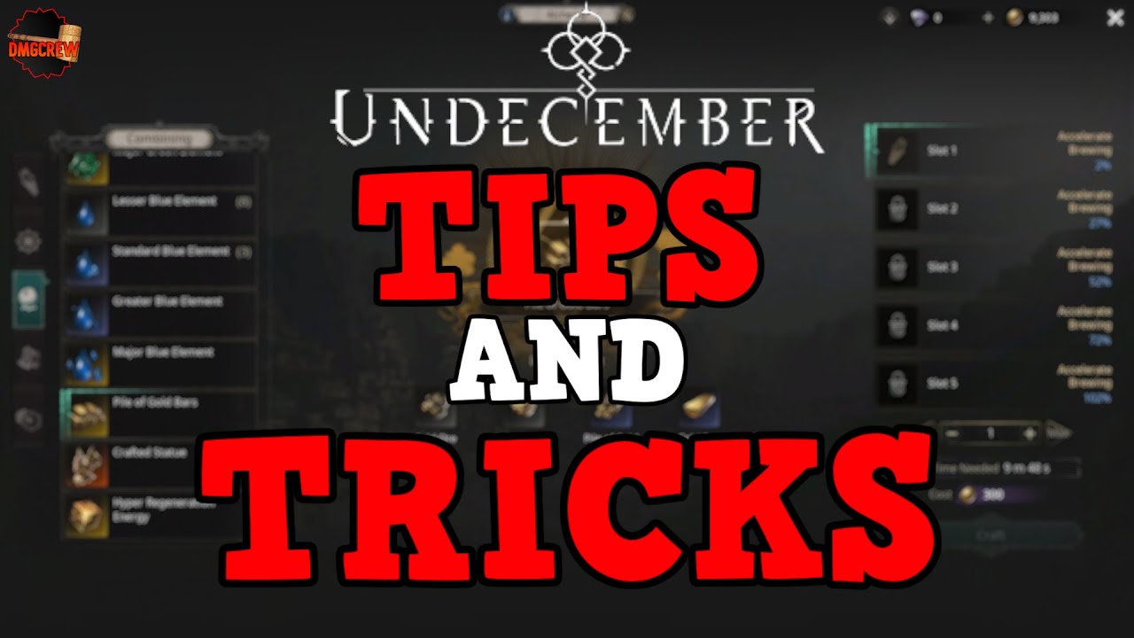 Undecember Tips and Tricks