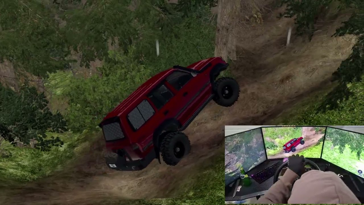  Toyota Land Cruiser Off Road - BeamNG drive GamePlay 