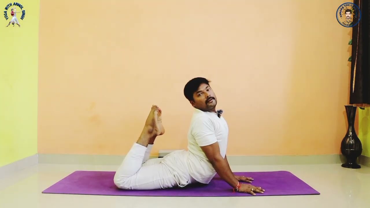 Day:- 2 | Backbend Yoga For Middle And Upper Back | Anmol Singh #yoga #purnChakrasana #dimbasana