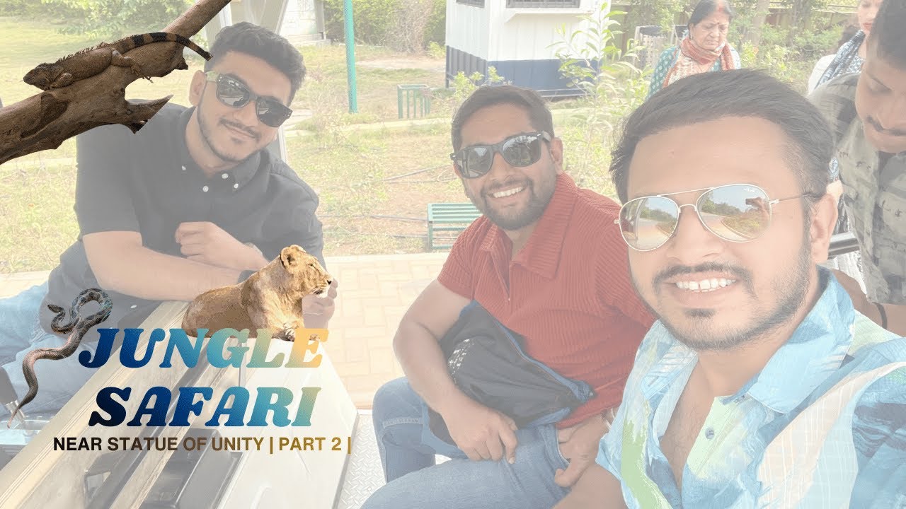 Exploring Gujarat’s Jungle Safari 🐆 | Kalyan to Gujarat Ride | Part 2 |