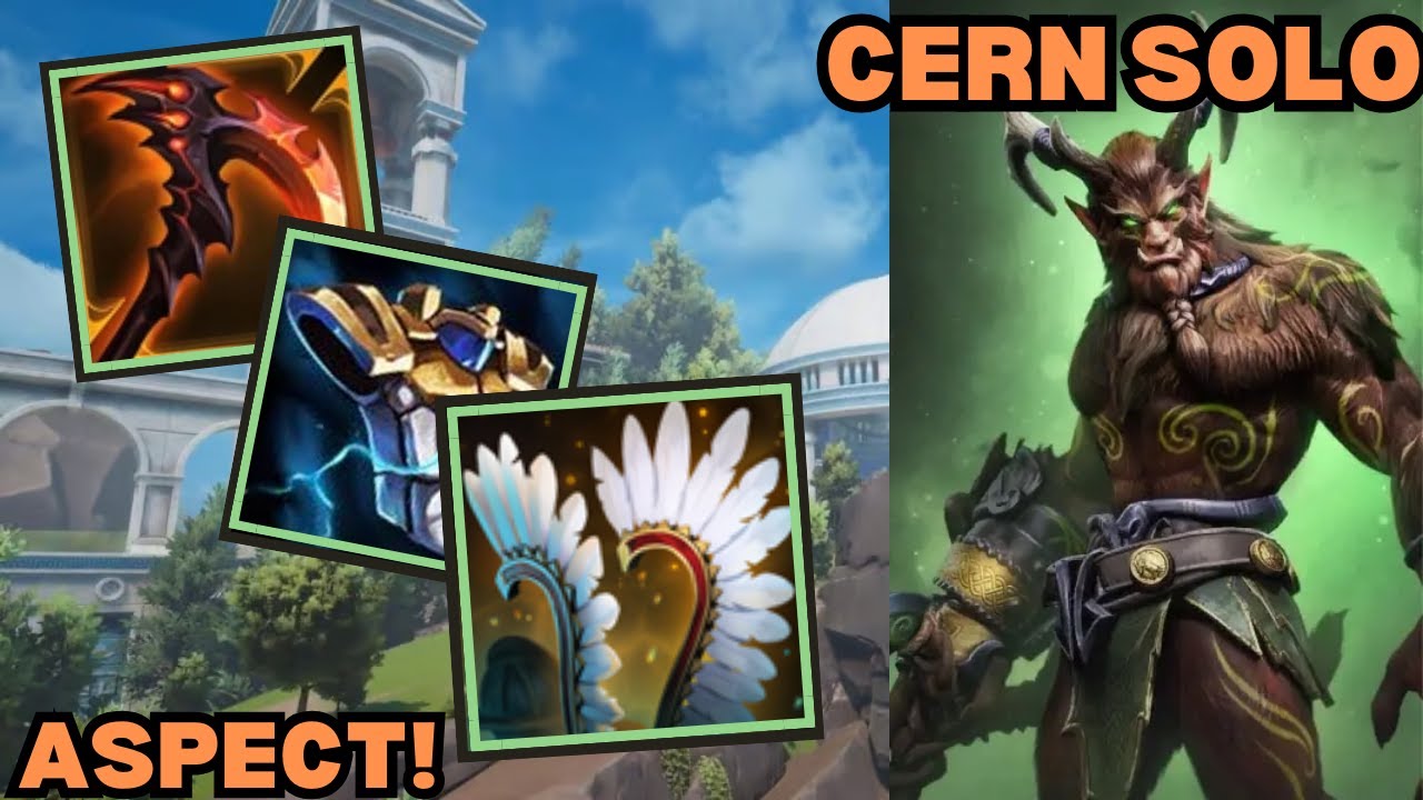 CERNNUNOS ASPECT IS THE BEST DECOY! - Smite 2 Cern Solo Deity Gameplay