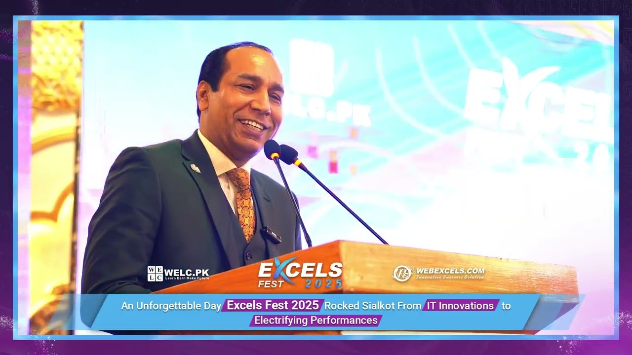 Inspiring the Youth | CEO of WebExcels Motivates at #excelsfest2025
