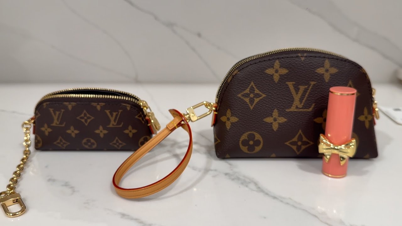 Сравнение косметички Louis Vuitton и футляра для помады: распаковка | Что подходит