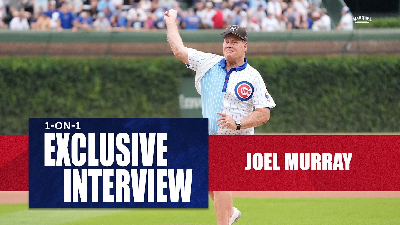 JOEL MURRAY: Growing up a LIFELONG CUBS FAN & Wrigley Field memories 🏟️ (EXCLUSIVE)