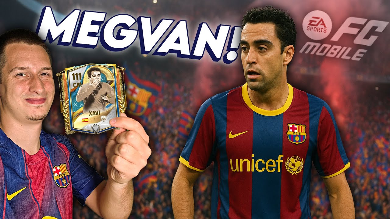 EA FC Mobile | Necces volt, de meglett a Xavi új 116-os Legend Lapja!