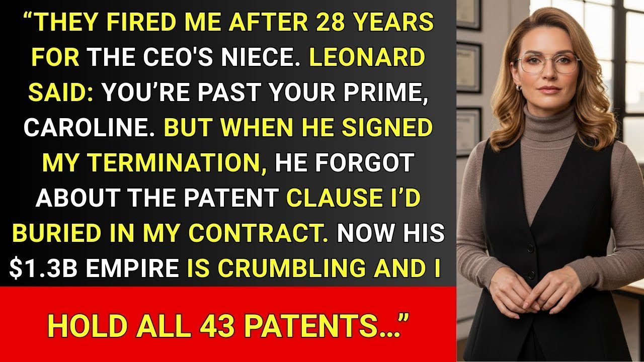 CEO Chose His Gen Z Niece Over Me… Then Lost 43 Patents and $1 3B
