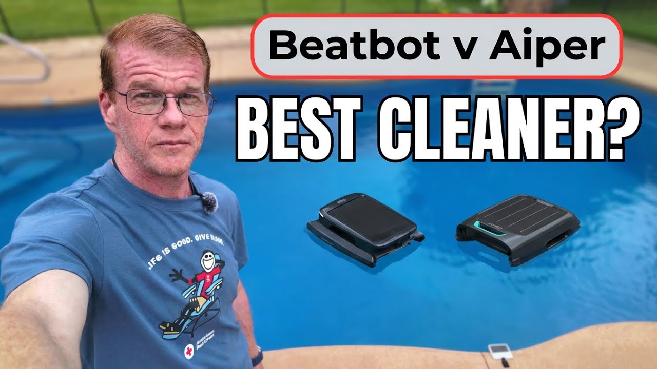 Beatbot ISkim vs Aiper EcoSurfer S2 In The Same Pool!
