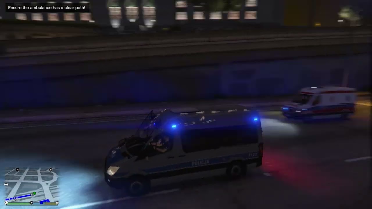 LSPDFR - Mercedes Sprinter OPP| Eskorta karetki [4K]