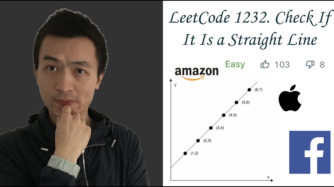 LeetCode 1232: Check If It Is a Straight Line - Interview Prep Ep 30