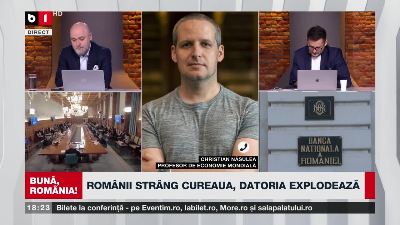 BUNĂ, ROM&Acirc;NIA! Cine pleacă PRIMUL: PSD sau BOLOJAN? / Consumul SCADE, datoria externă CREȘTE. P1/2