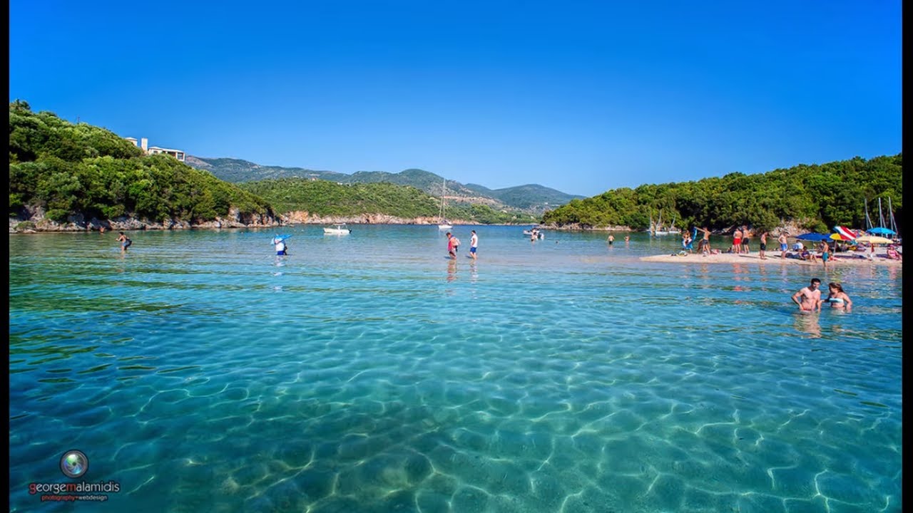 Sivota (4K) 2017 zavia beach mega ammos stavedo beach bar - Συβοτα θεσπρωτια