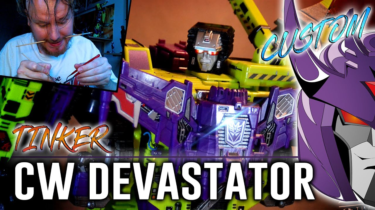 Custom Titan Class Devastator | Transformers Combiner Wars | The Nerd Crate Too