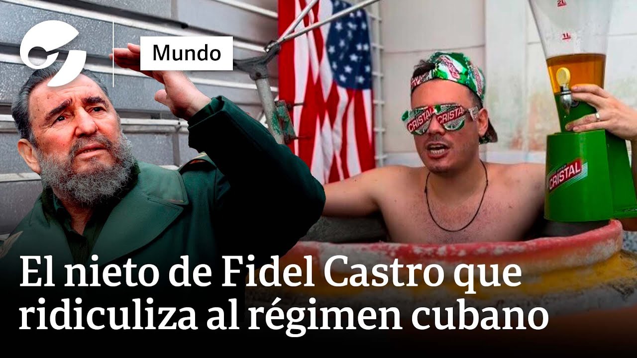 ¿PROVOCADOR o DISIDENTE? El nieto de FIDEL CASTRO ridiculiza a CUBA