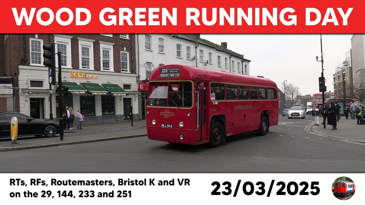 Wood Green Bus Running Day 23/03/2025