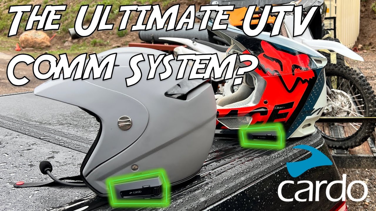 Лучшая система связи для UTV? — Cardo Packtalk Edge и Bold