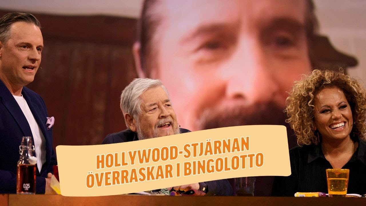 Peter stormare överraskar i BingoLotto!!