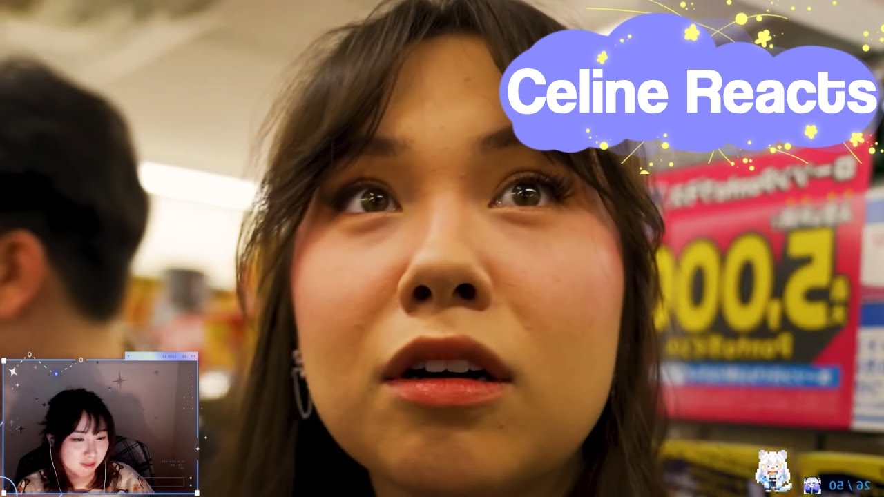 celine reacts to OFFLINETV JAPAN CREDIT CARD ROULETTE