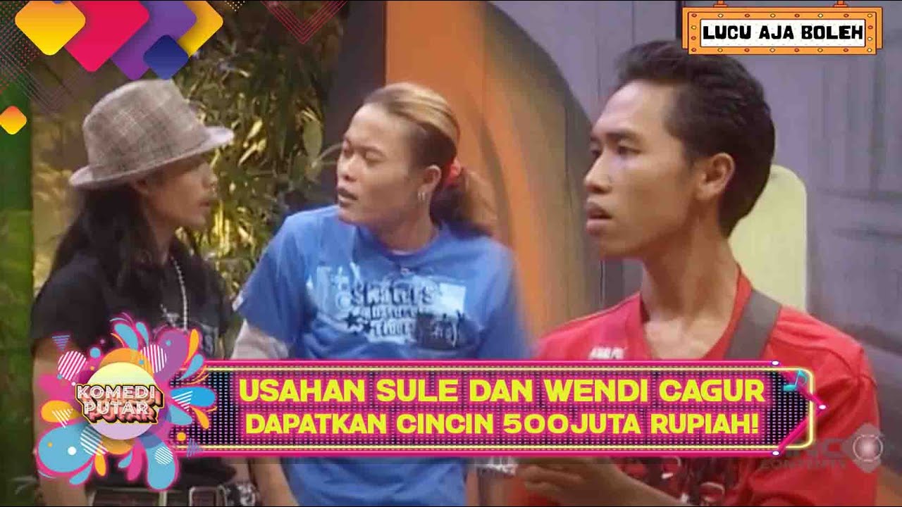 USAHA SULE DAN WENDI CAGUR DAPATKAN CINCIN MAHAL 500 JUTA RUPIAH! - KOMEDI PUTAR
