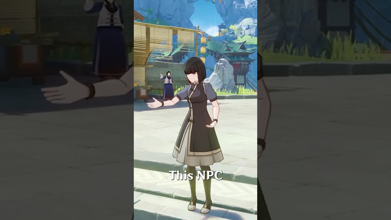 Genshin impact's npcs are weird..