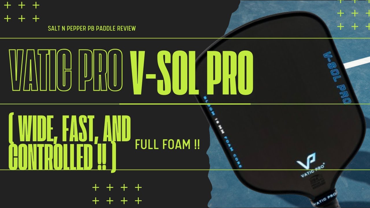 Vatic Pro V-Sol Bloom Review -- Ep. 28 -- Big Sweet Spot, Big Control