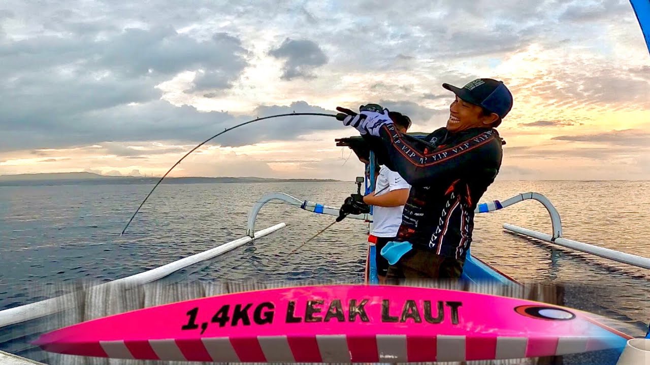 ROD KECIL DISIKSA DENGAN METAL JIG 1,4 KG DIKEDALAMAN 200 METERS DAPAT BABON INI❗️ROD JM VIP 3B 300g