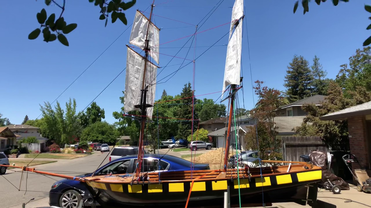 Hans B Standing Rigging Part 2