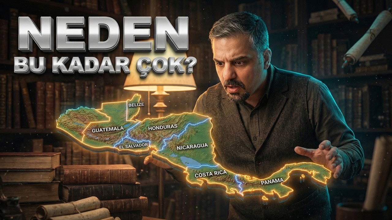 Orta Amerika'da Neden Bu Kadar Çok Ülke Var? (Haritadaki Çizgilerin Arkasındaki Karanlık)