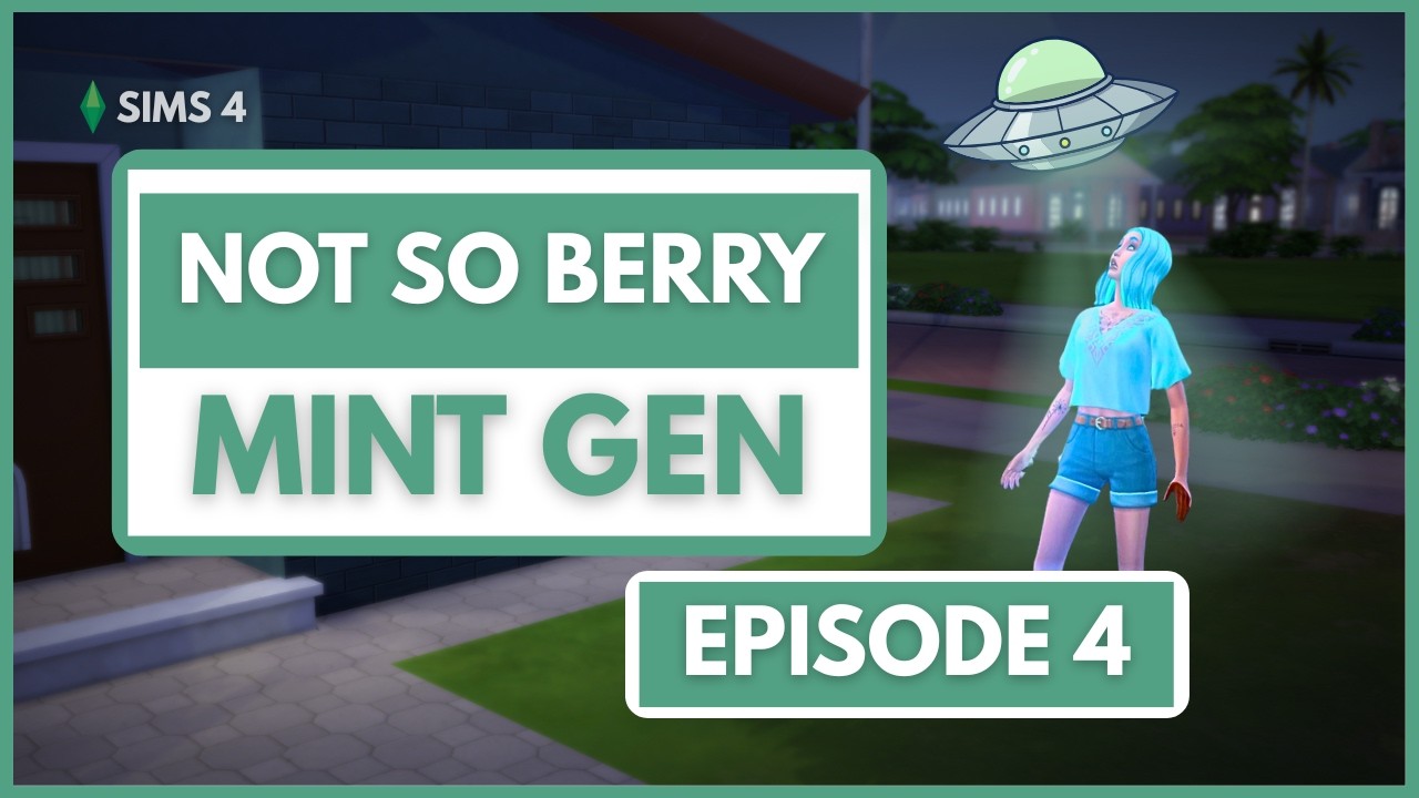 🛸Her best friend DIED… then THIS happened?! | Not So Berry Challenge Ep. 4 | The Sims 4